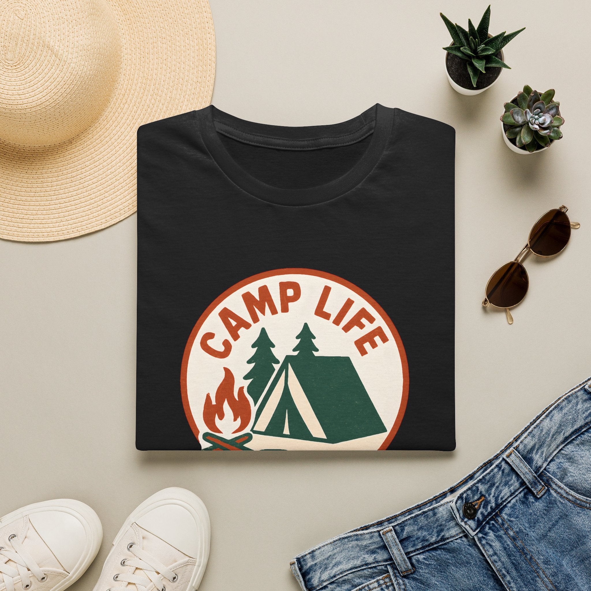 Camp Life Sign T-Shirt