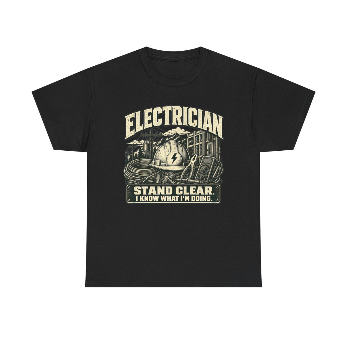 Electrician Stand Clear T-Shirt