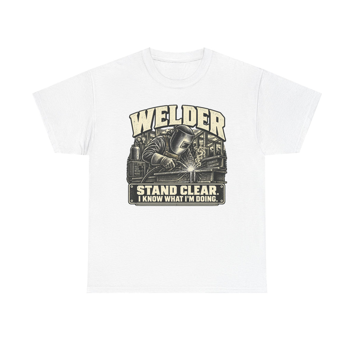 Welder Stand Clear T-Shirt