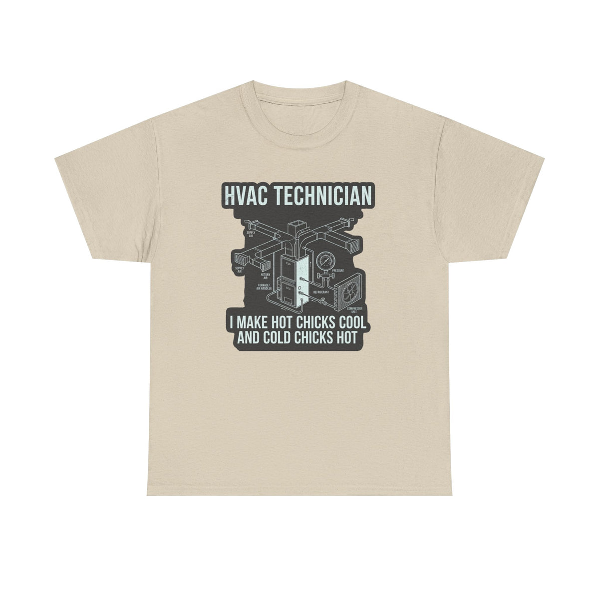 HVAC Hot Chicks T-Shirt
