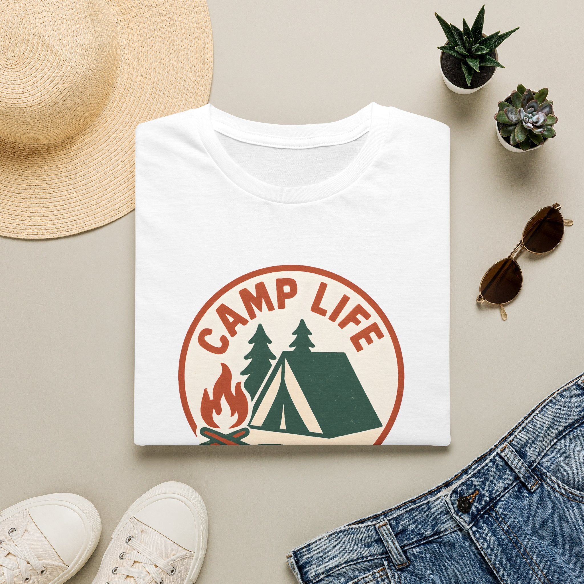Camp Life Sign T-Shirt