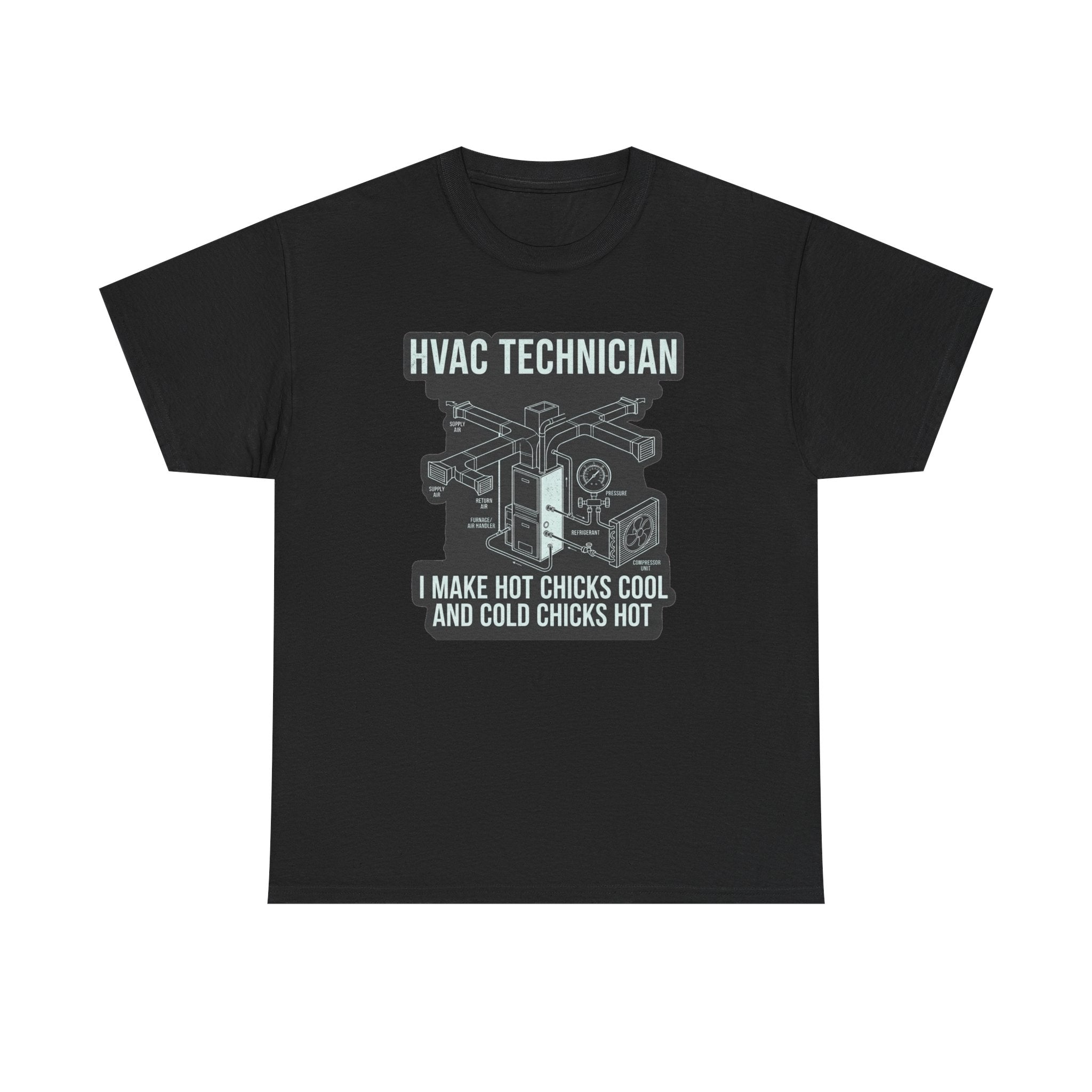 HVAC Hot Chicks T-Shirt