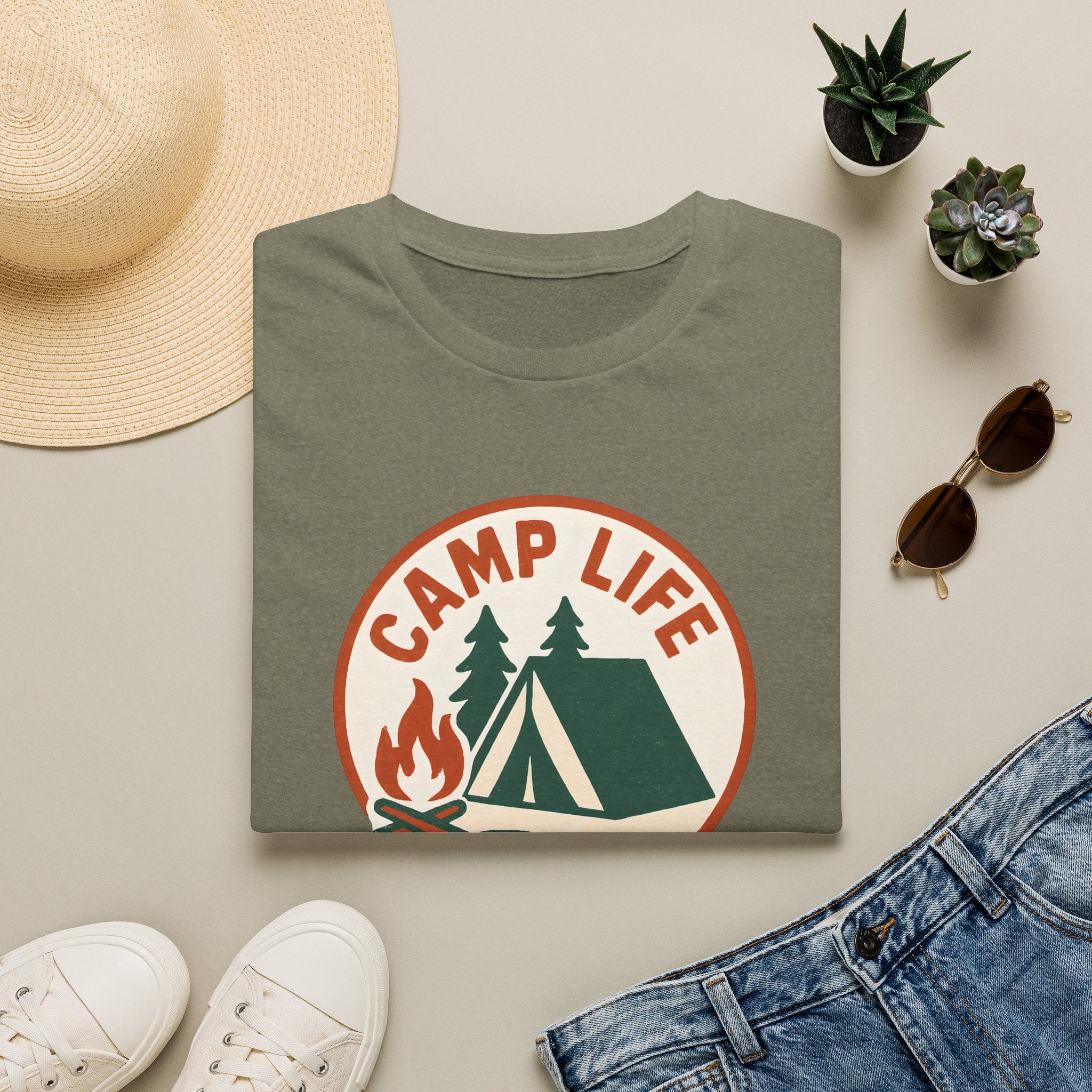 Camp Life Sign T-Shirt