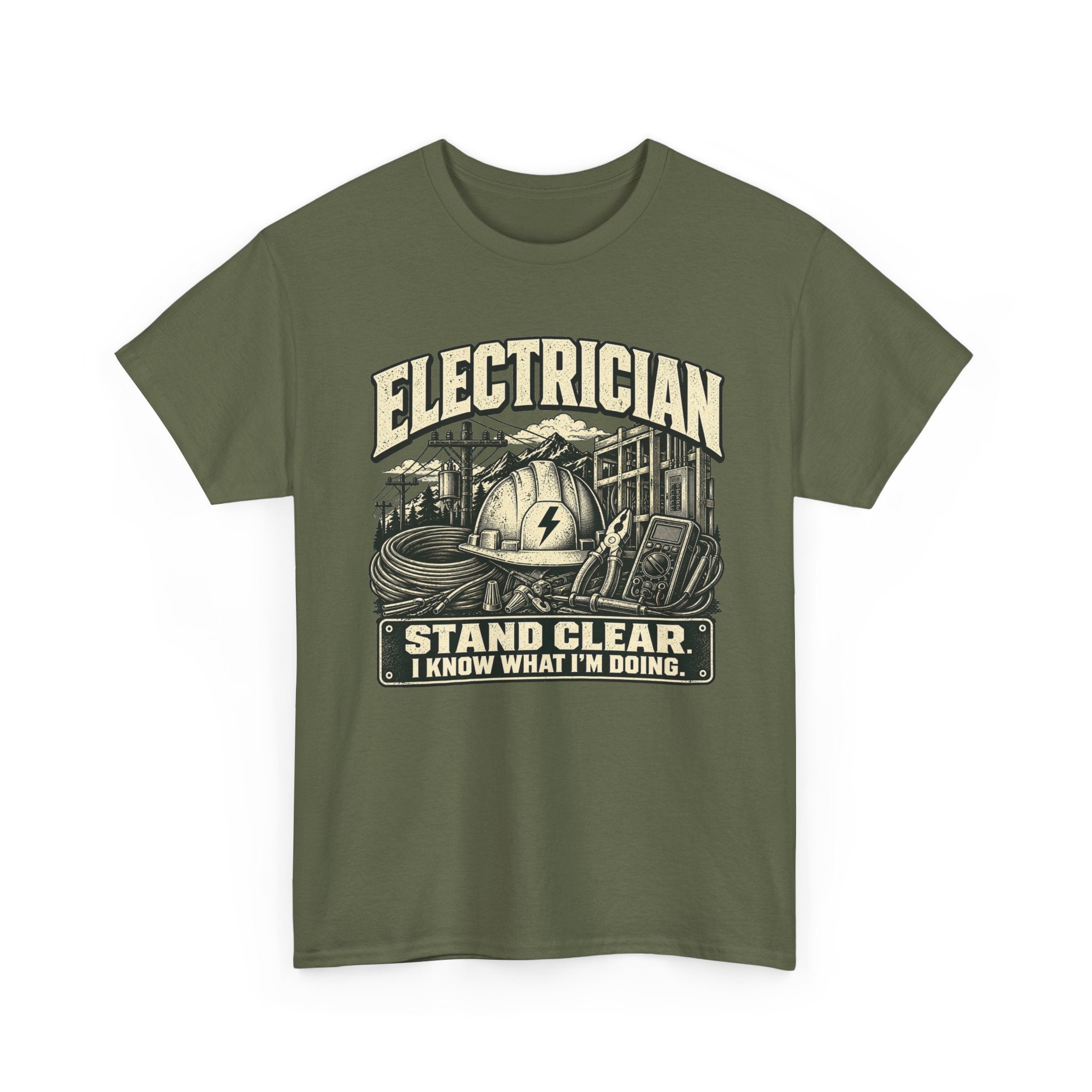 Electrician Stand Clear T-Shirt
