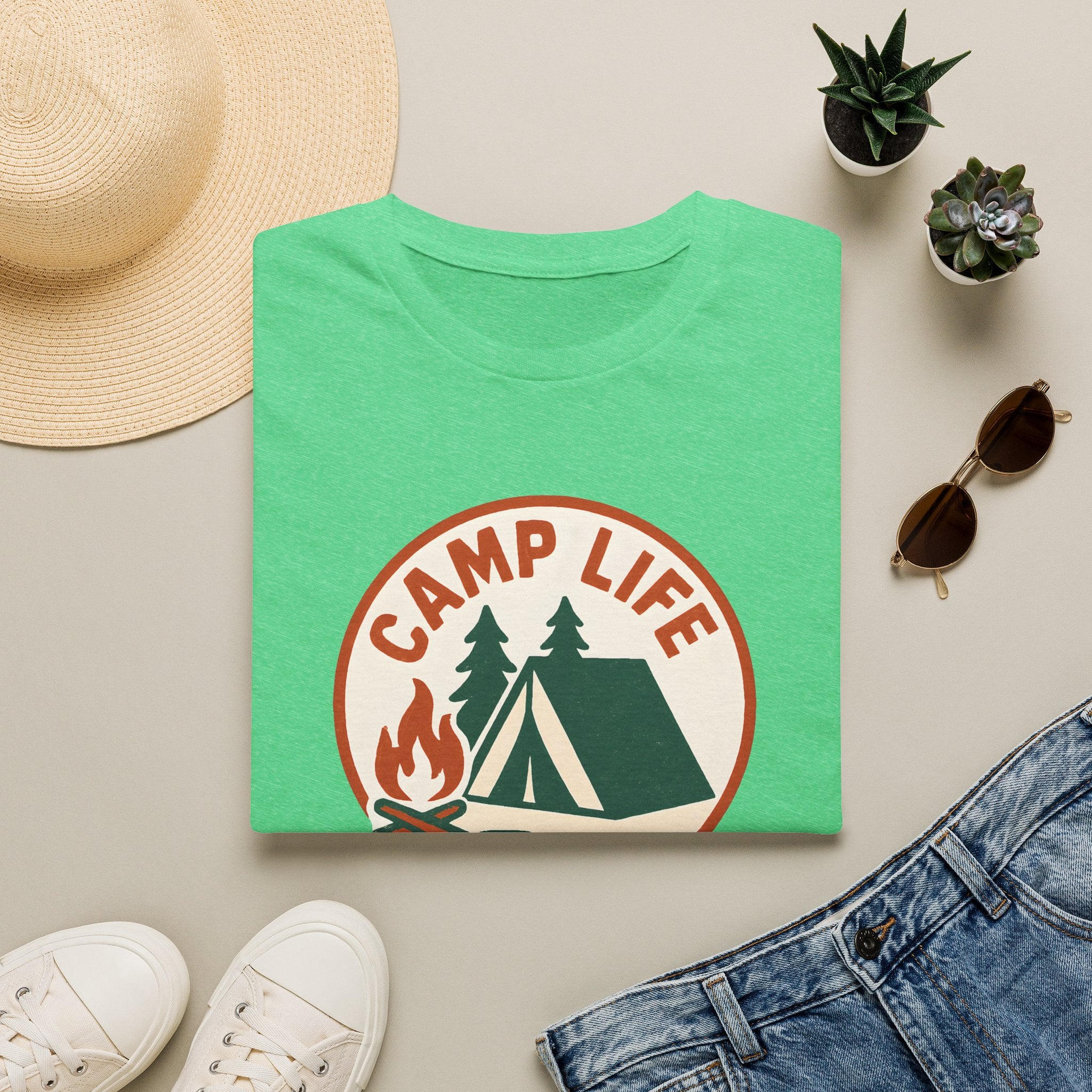 Camp Life Sign T-Shirt