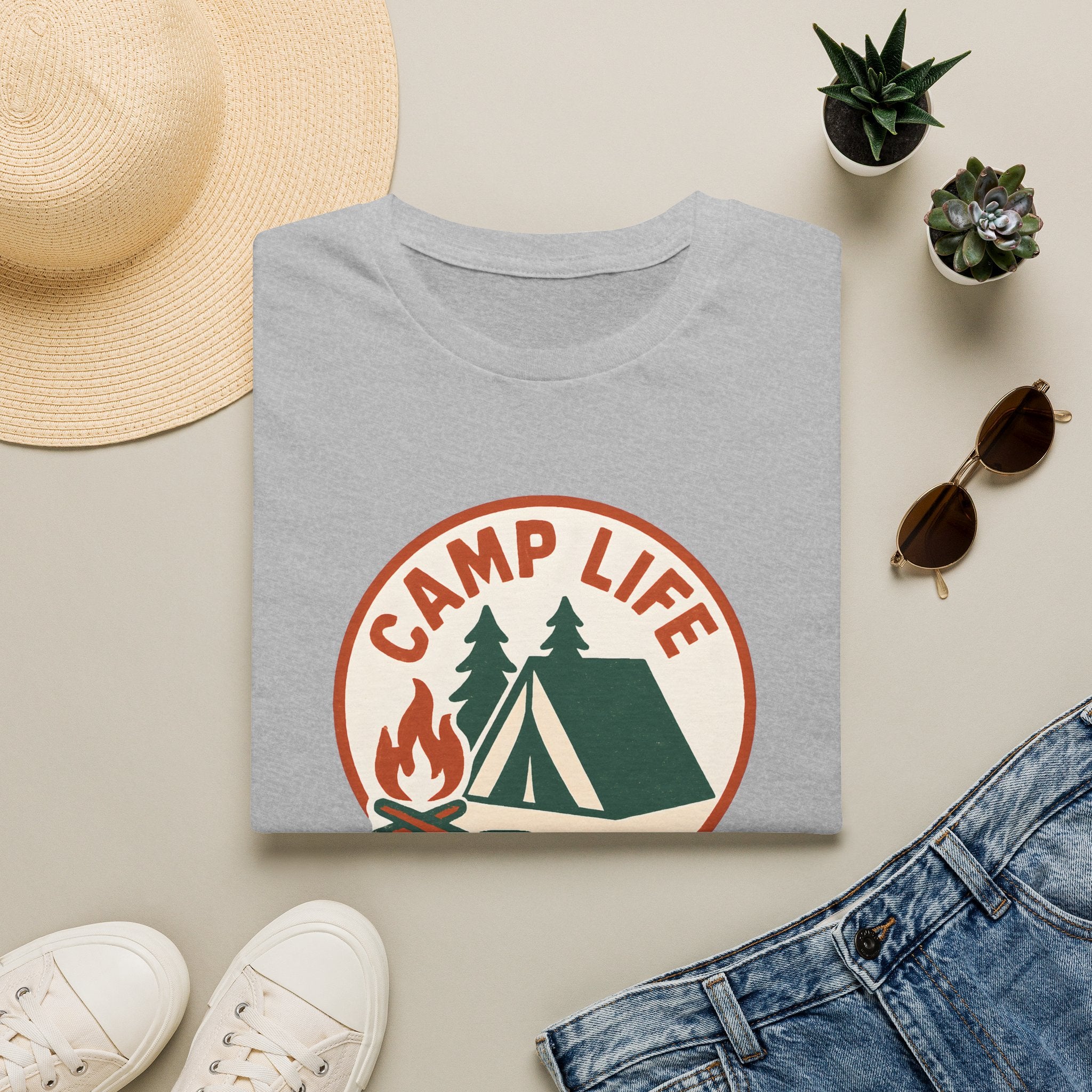 Camp Life Sign T-Shirt