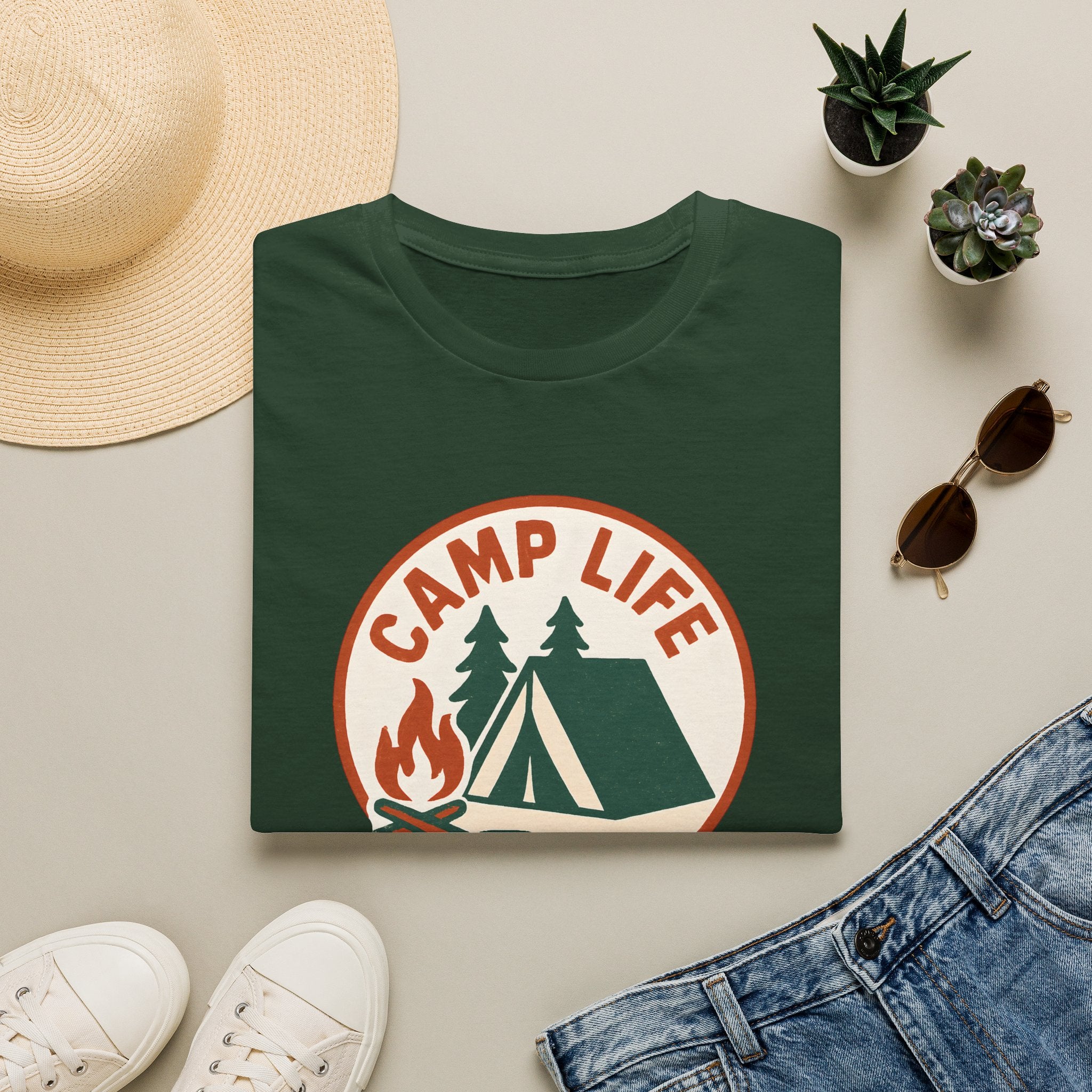 Camp Life Sign T-Shirt