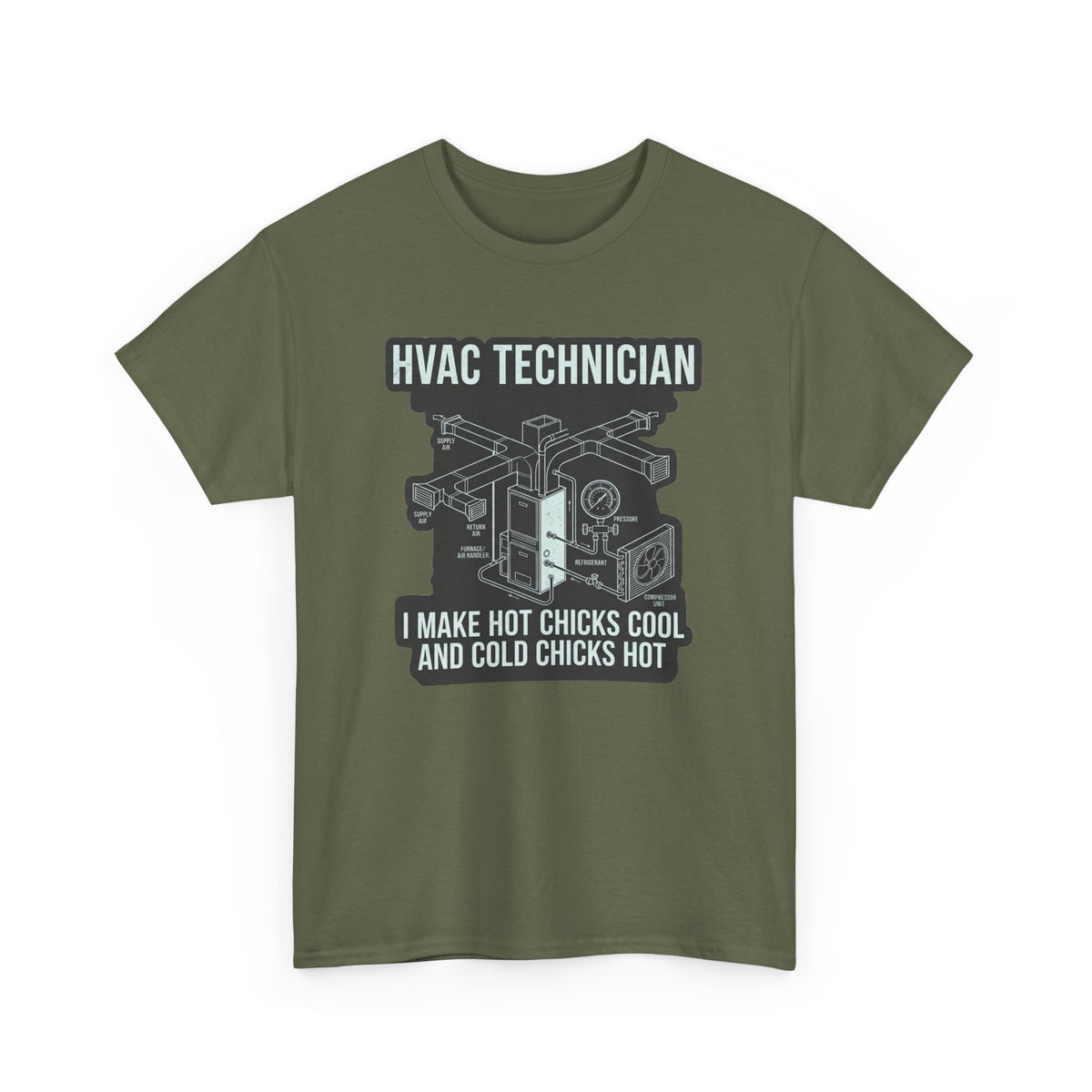 HVAC Hot Chicks T-Shirt