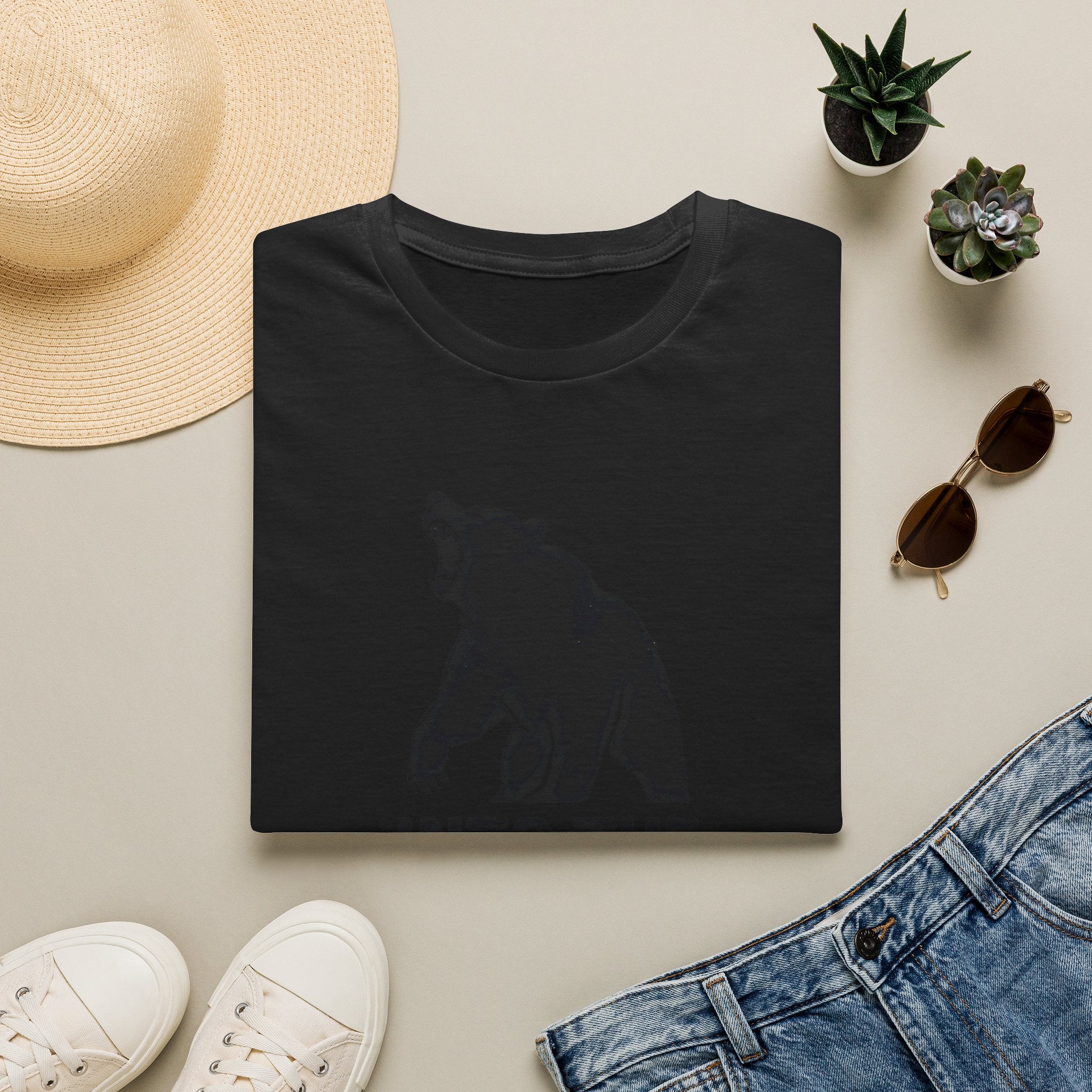 Bear silhouette with text T-Shirt